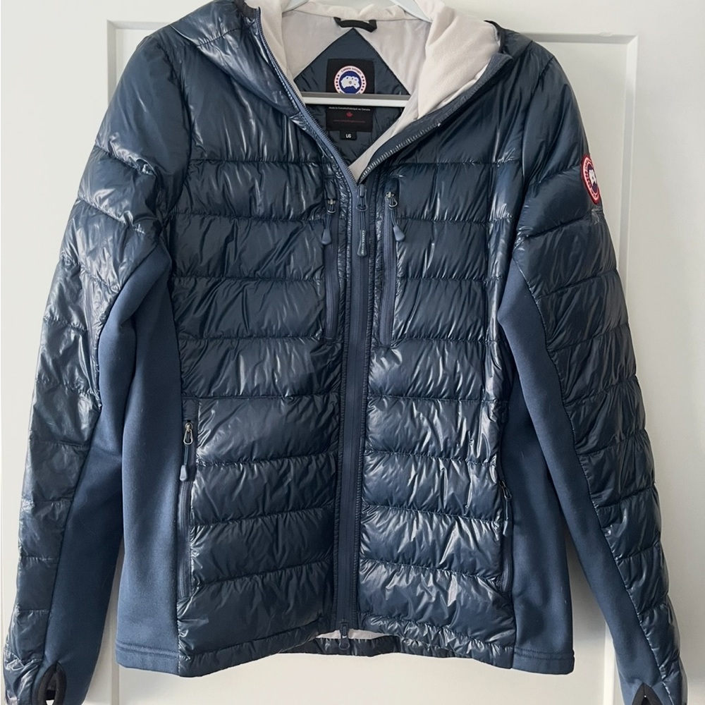 Canada Goose Blue Puffer Jacket
